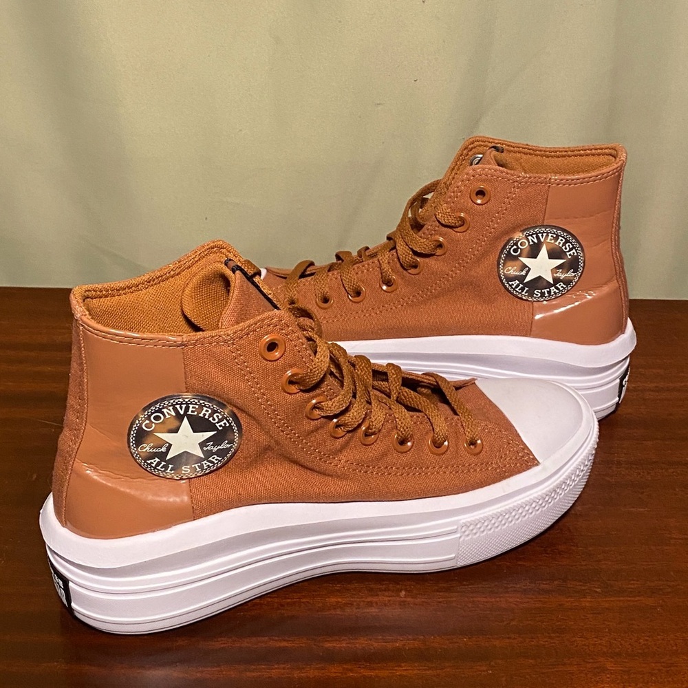 Converse Chuck Taylor All Star Move Platform Tortoise Women’s 8.5